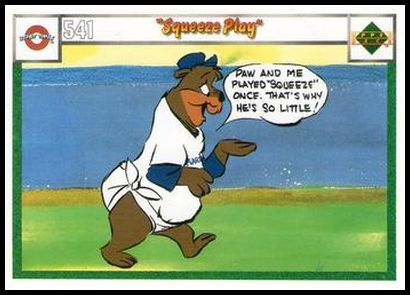 541-556 Squeeze Play Baseball According to Daffy Duck